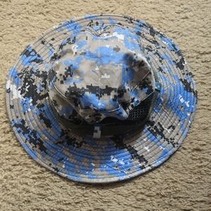 Men Camo Sun Hat Great For Outdoor Work